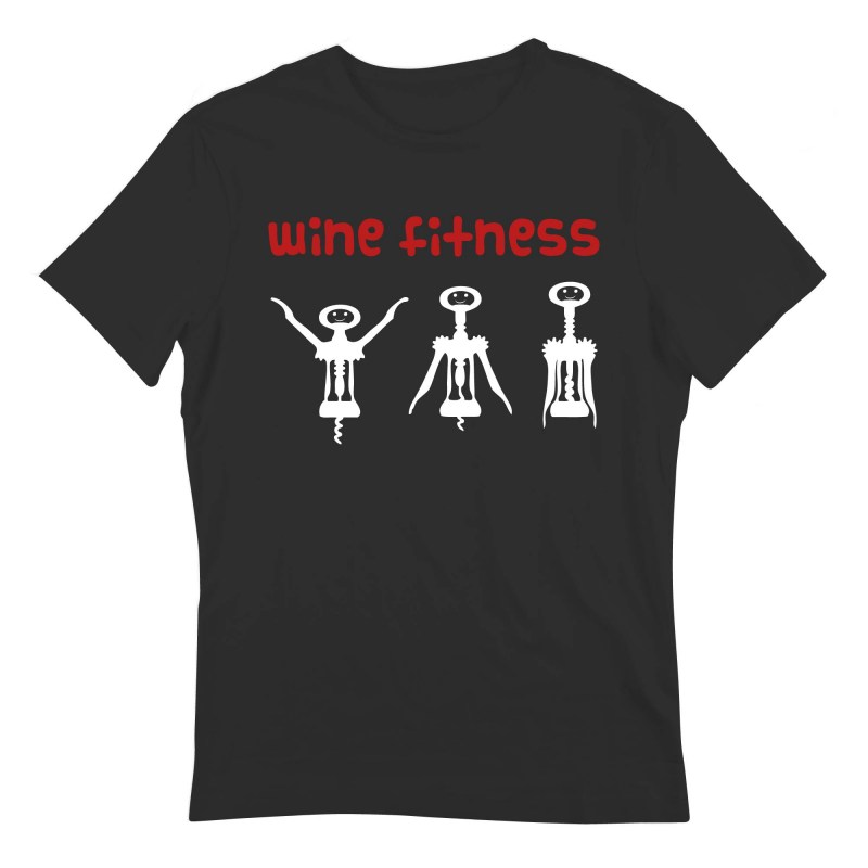wine fitness_T-Shirt_T-Shirt